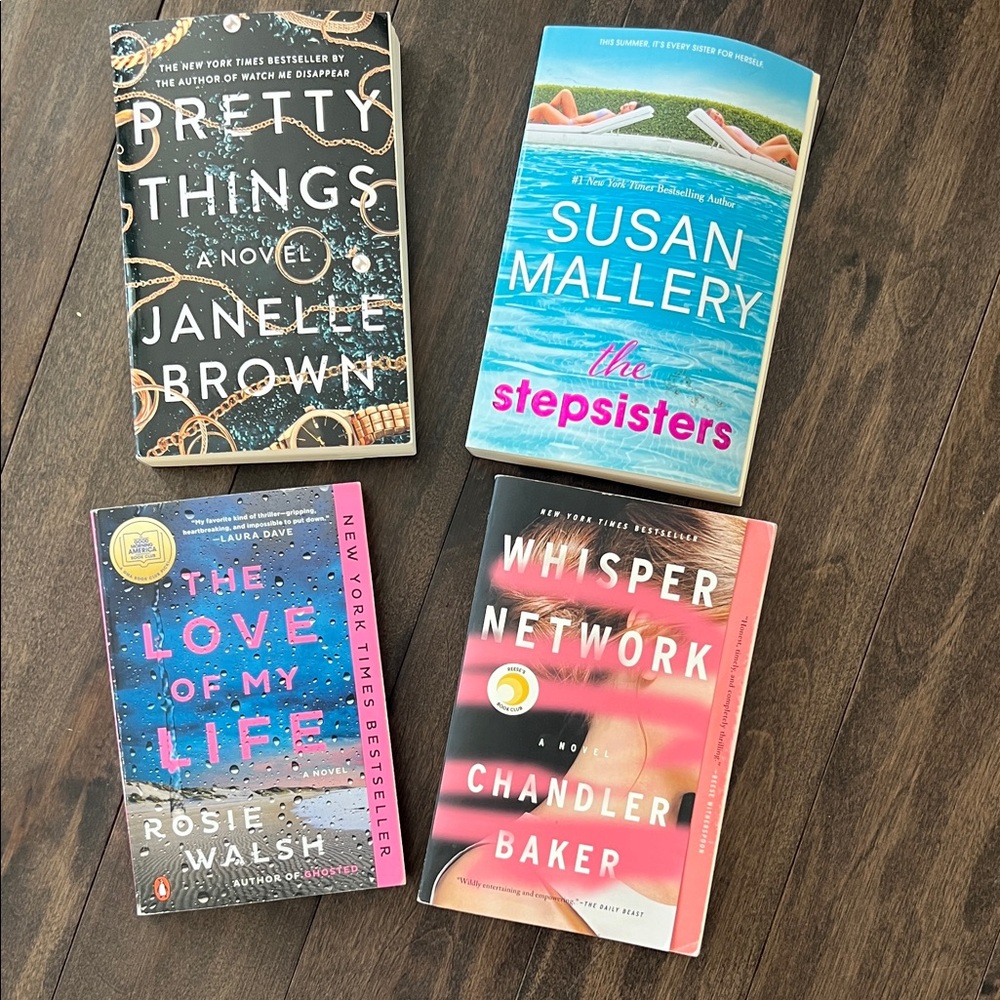 Set of Four Bestselling Novels